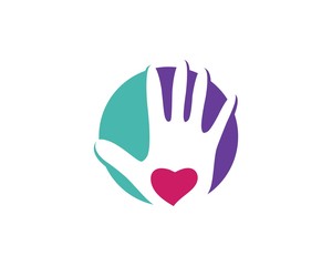 Hand Care Logo Template
