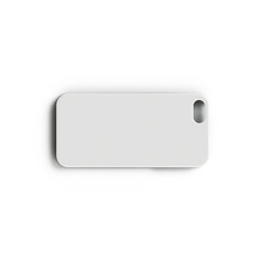 Blank Phone case on a white background