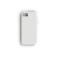 Blank Phone case on a white background