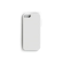 Blank Phone case on a white background