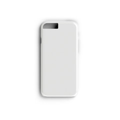 Blank Phone case on a white background
