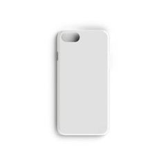 Blank Phone case on a white background