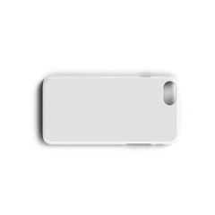 Blank Phone case on a white background