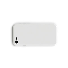 Blank Phone case on a white background