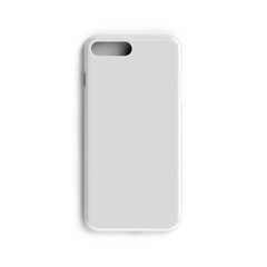 Blank Phone case on a white background