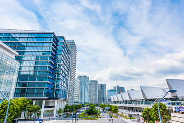 横浜の高層マンション High-rise condominium in Yokohama