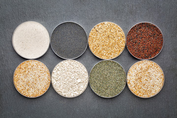 sand samples from beaches in Florida, California and Hawaii