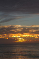 Sunset Rocas de Santo Domingo Chile