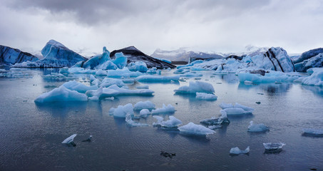 Iceberg lagoon Jokulsaron, Iceland