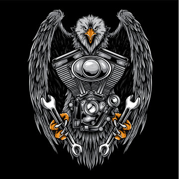 bikers society vector