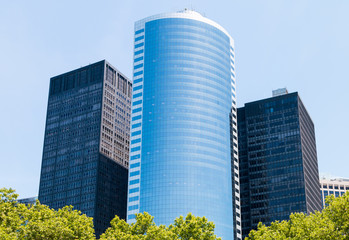New York City skyscraper in lower Manhattan