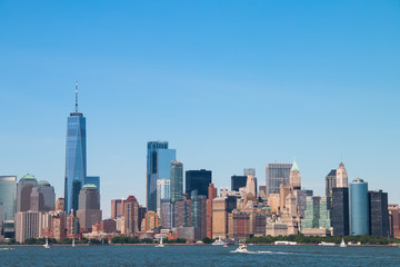 Obraz premium New York City skyscraper in lower Manhattan