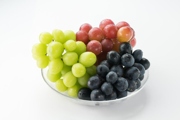 ぶどう三種（シャインマスカット　クイーンニーナ　ナガノパープル）