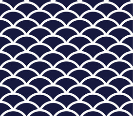 seamless blue pattern