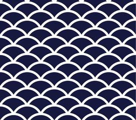 seamless blue pattern