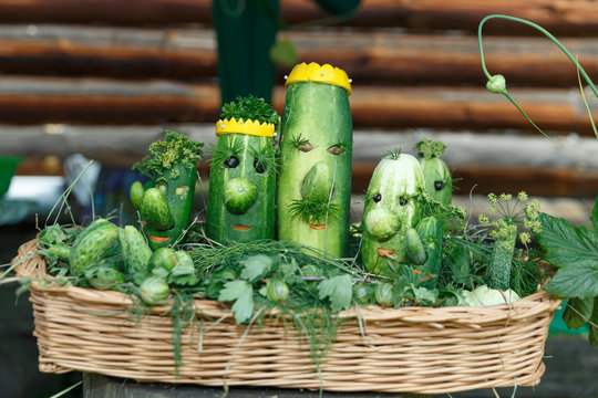 Cucumber crafts