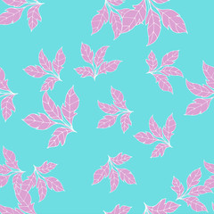 Abstract elegance pattern with floral background.