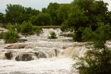 Sioux Falls Waterfall 2