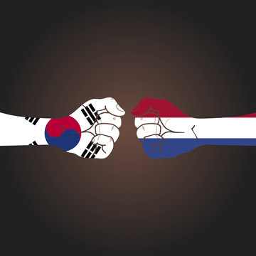 Conflict between countries: South Korea vs Netherlands