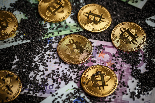 Golden bitcoins