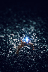 Gold plated jewelery ring