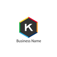 Letter K Logo Template Design