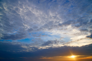 Dramatic sky replacement, Shot in Thailand Koh Tao Island