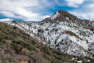 Virgin Mountains, North Summit of Virgin Peak Ridge