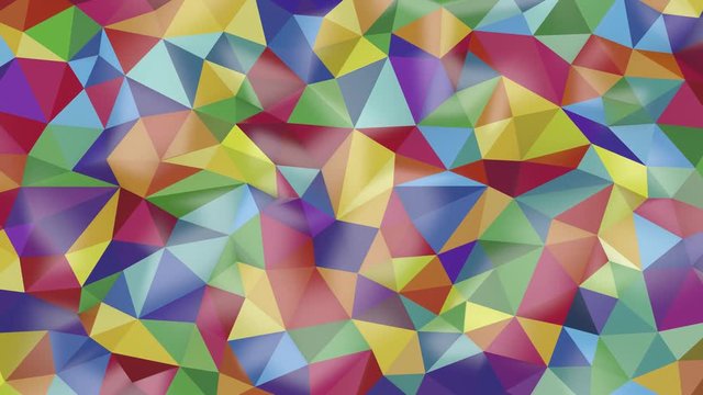 pure abstract background of triangles of different colors