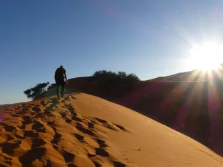 Foto op Canvas dune de sable - Namibie © Magalice