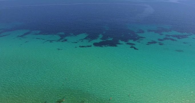 Trani Ammouda Beach at Sithonia, Greece - Drone Video