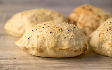 turkish bread ( bazlama )