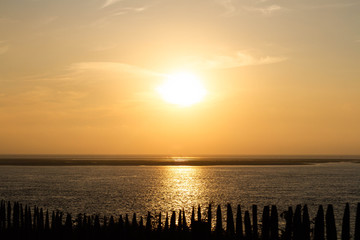 coucher de soleil