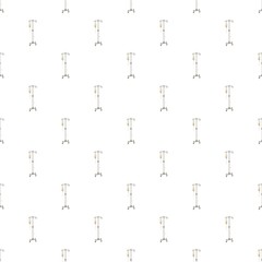 Drop counter pattern seamless repeat in cartoon style vector illustration