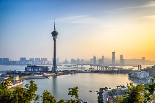 Macao Urban Skyline