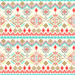Ethno seamless ornament