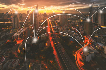 Network and Connection city
