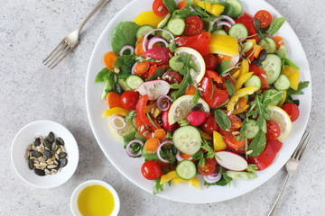 Fresh and healthy vegetables
