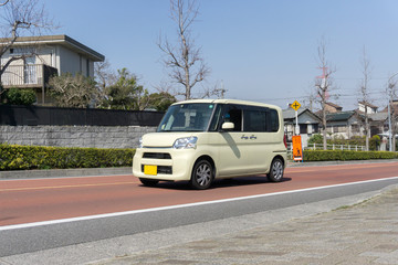 Fototapeta premium 軽乗用車