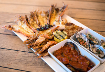 Sea Food Platter