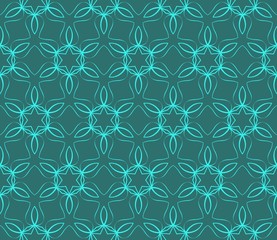 Abstract Vector seamless pattern with abstract geometric style. Repeating sample figure and line. For modern interiors design, wallpaper, textile industry