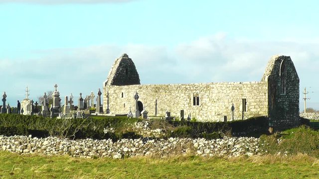 Killursa Church, near Headford in County Galway, Ireland, is thought to date from the 12th or 13th century. Remnants of a 7th century monastery are believed  to have been worked into the structure.