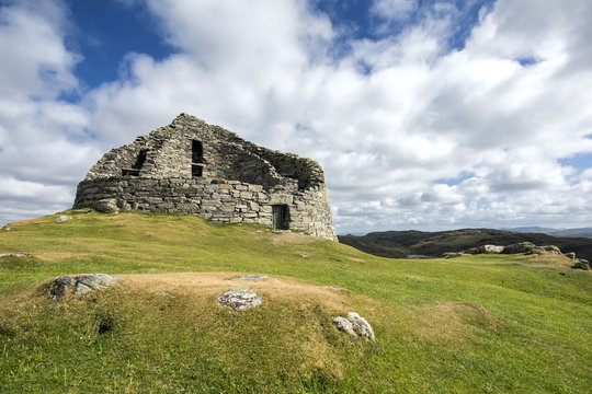 Dun Carloway Broch, Isle of Lewis, Outer Hebrides.