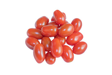 A freshness healthy cherry tomato, cut out