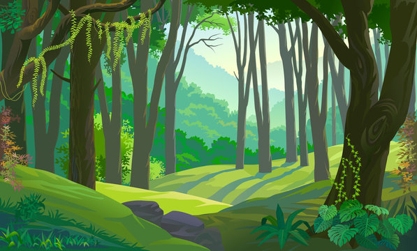 Jungle Background Cartoon Images – Browse 135,950 Stock Photos, Vectors,  and Video | Adobe Stock