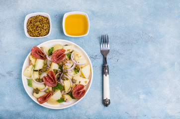 Traditional potato salad