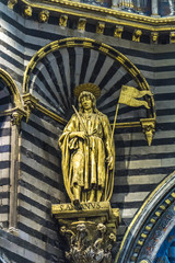 Obraz premium Interior of Siena cathedral in Italy