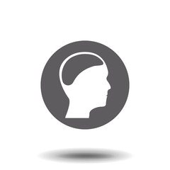 Head with brain Icon