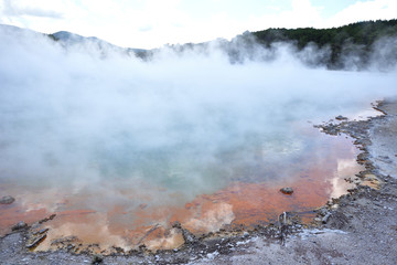 wai-o-tapu rotorua geysir vulkanischer park