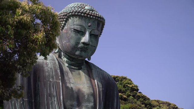 the Giant Buddha in Kamakura, Japan